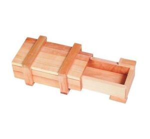 Goki Holzkiste mit Geheimschublade